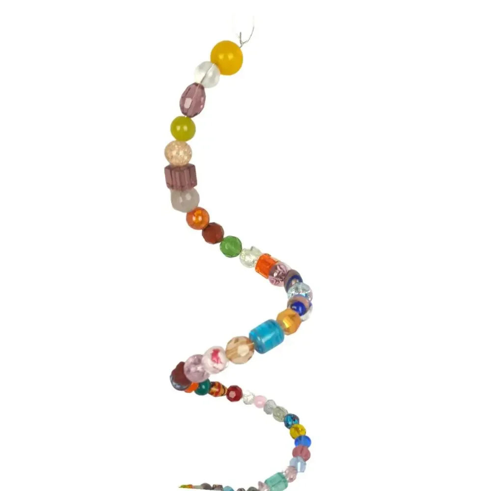 HANDMADE Glass Beaded Spiral Sun Cacher. 15